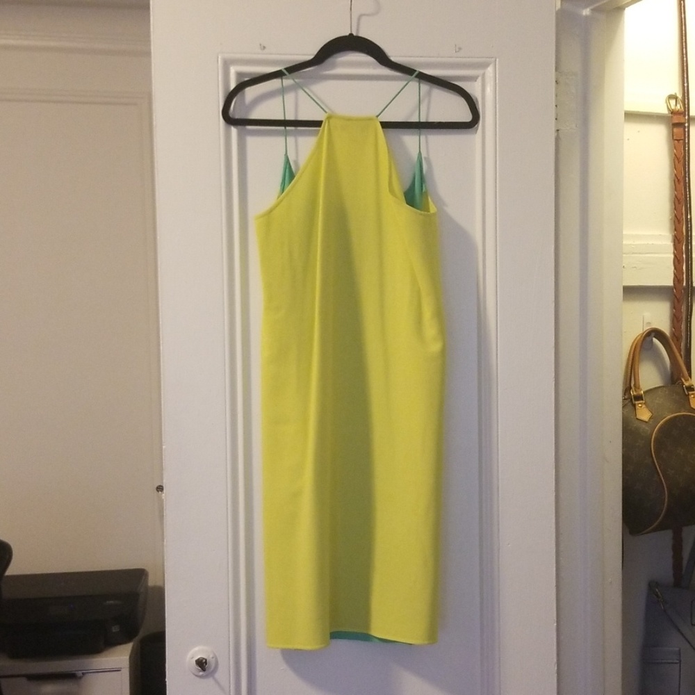 100% summer wool custom designer dress.